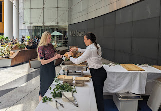 Corporate BBQ stations 